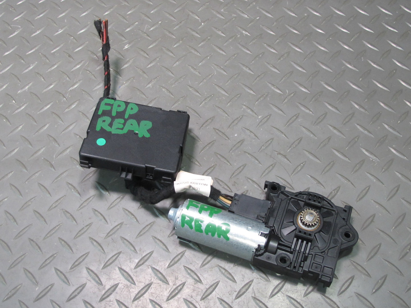 17-23 Porsche Panamera 971 2.9L Front Rear Sunroof Motor Control Module Set of 5