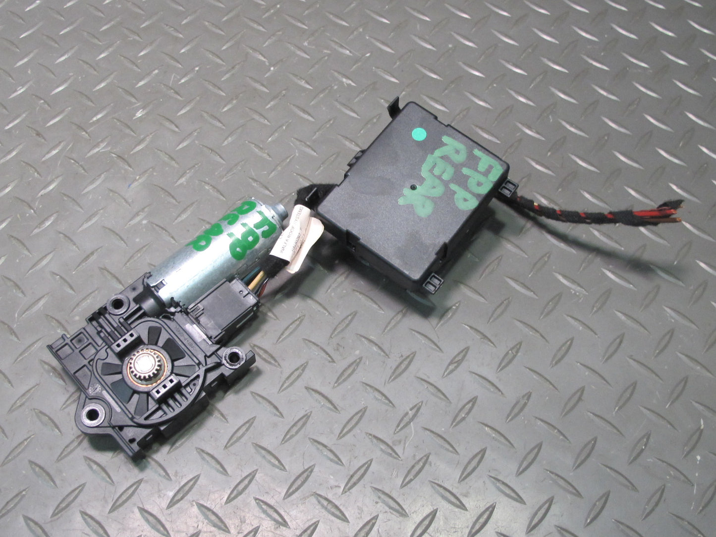 17-23 Porsche Panamera 971 2.9L Front Rear Sunroof Motor Control Module Set of 5