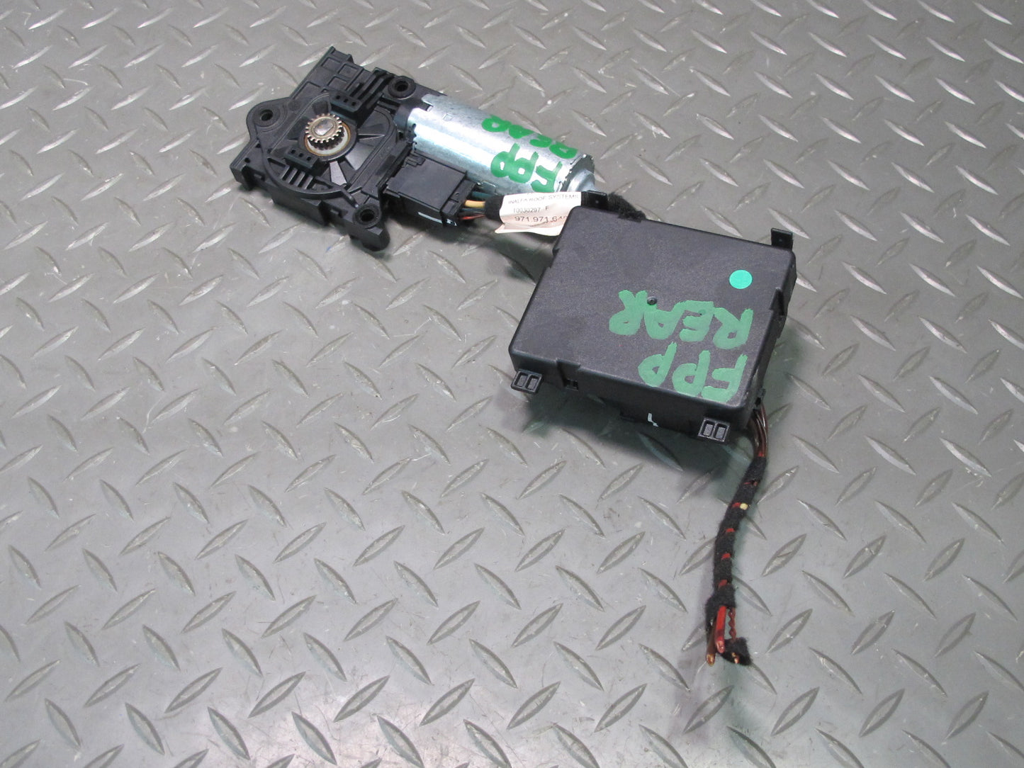17-23 Porsche Panamera 971 2.9L Front Rear Sunroof Motor Control Module Set of 5