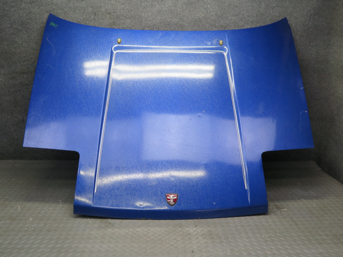 85-89 Toyota MR2 AW15 Front Trunk Frunk Hood Bonnet Shell Panel Blue OEM