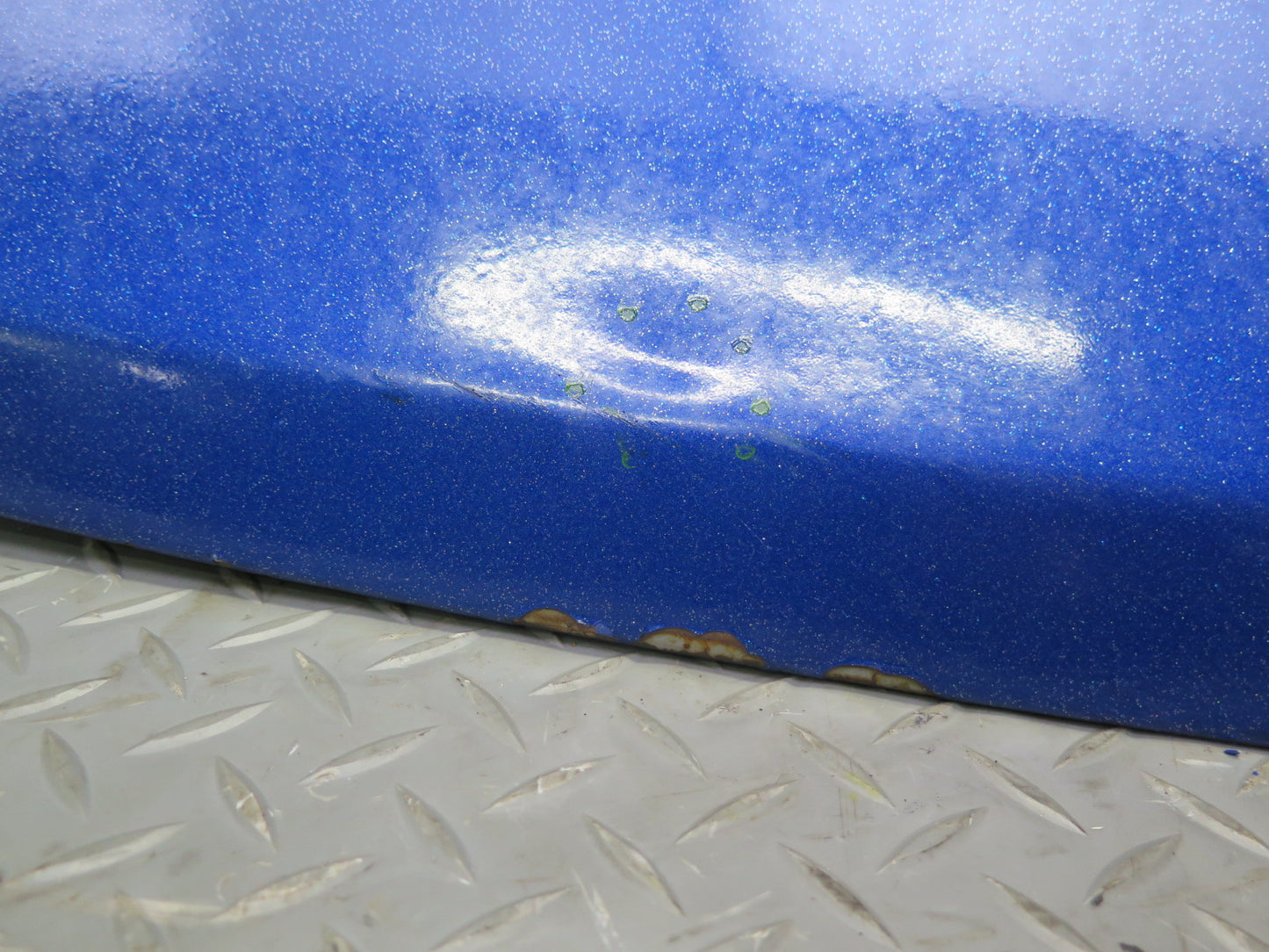 85-89 Toyota MR2 AW15 Front Trunk Frunk Hood Bonnet Shell Panel Blue OEM