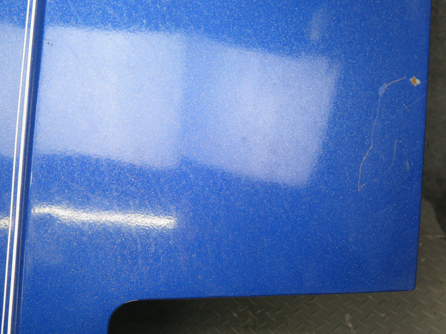 85-89 Toyota MR2 AW15 Front Trunk Frunk Hood Bonnet Shell Panel Blue OEM