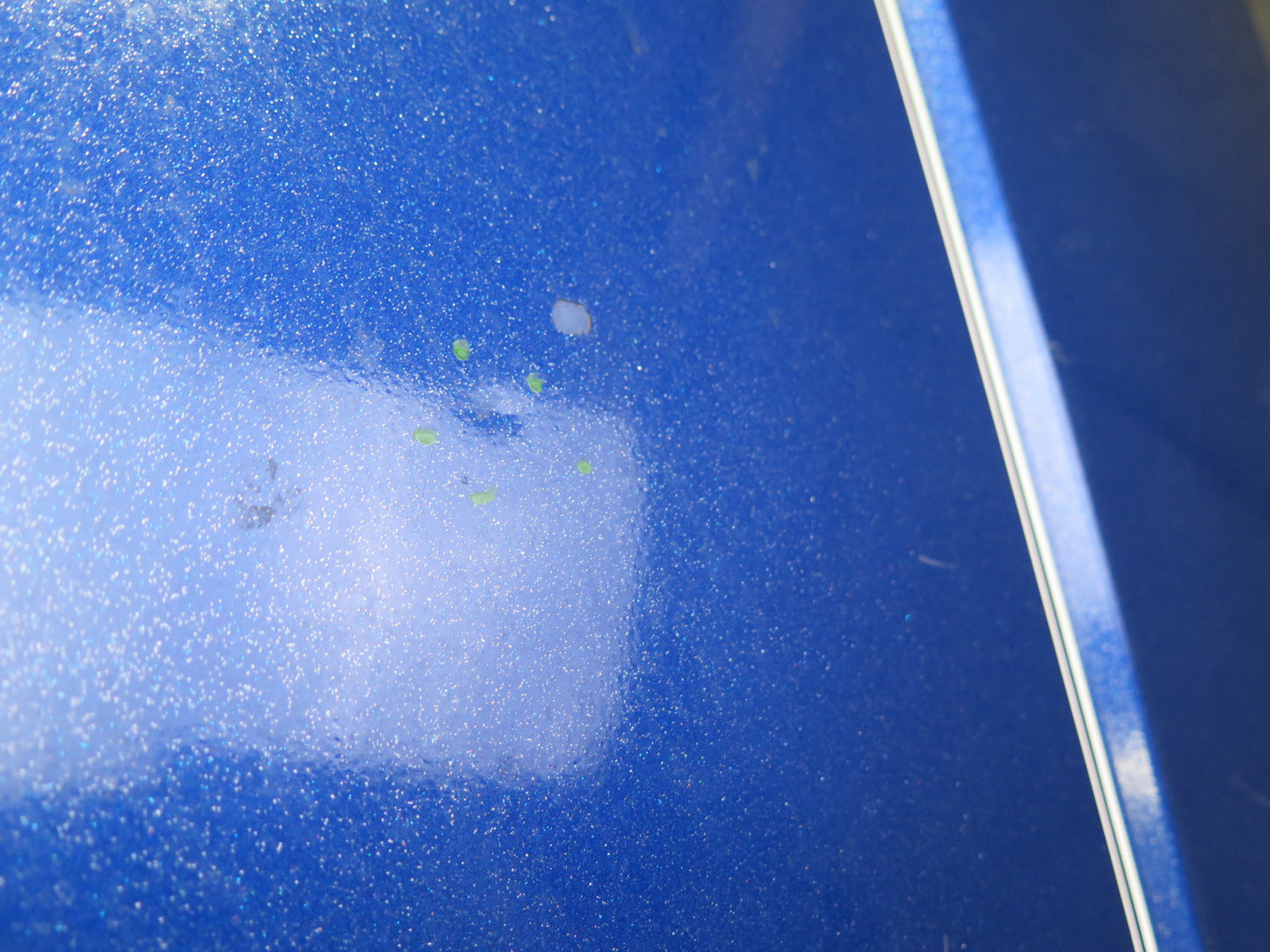 85-89 Toyota MR2 AW15 Front Trunk Frunk Hood Bonnet Shell Panel Blue OEM