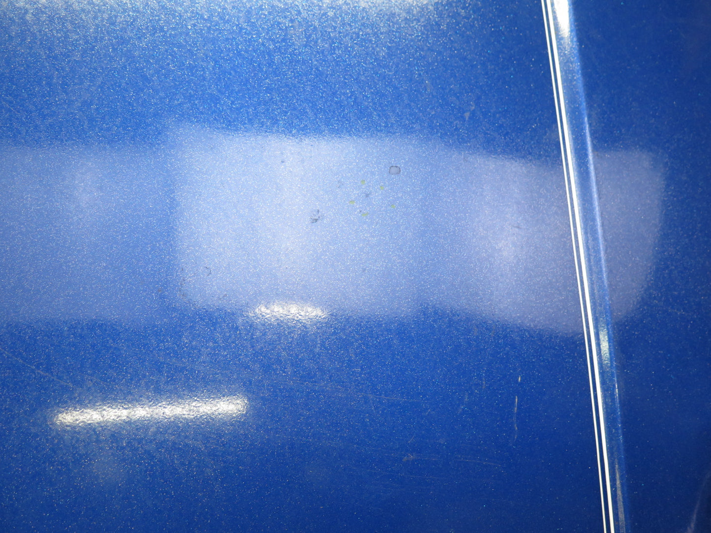 85-89 Toyota MR2 AW15 Front Trunk Frunk Hood Bonnet Shell Panel Blue OEM