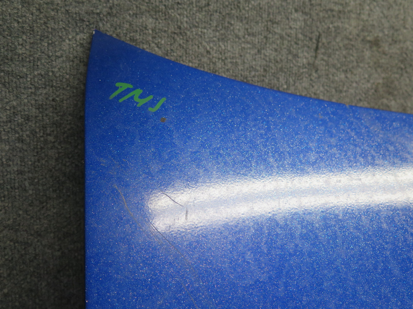 85-89 Toyota MR2 AW15 Front Trunk Frunk Hood Bonnet Shell Panel Blue OEM