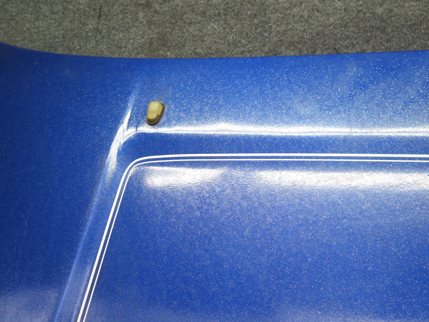 85-89 Toyota MR2 AW15 Front Trunk Frunk Hood Bonnet Shell Panel Blue OEM