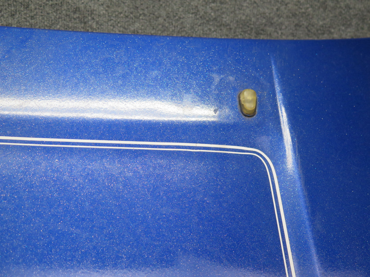 85-89 Toyota MR2 AW15 Front Trunk Frunk Hood Bonnet Shell Panel Blue OEM
