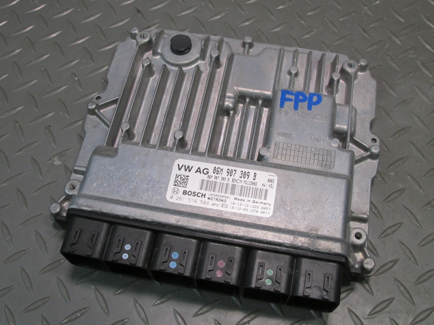 2017 Porsche Panamera 971 2.9L Csza Engine ECU ECM BCU Handle Ignition KEY Set