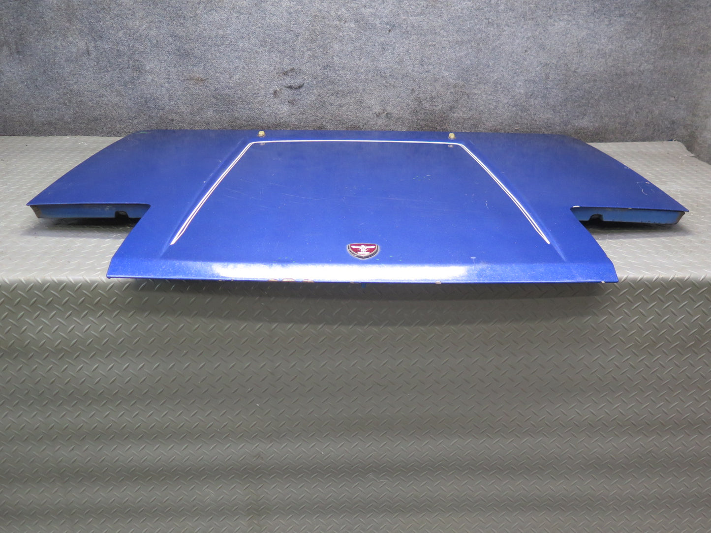 85-89 Toyota MR2 AW15 Front Trunk Frunk Hood Bonnet Shell Panel Blue OEM