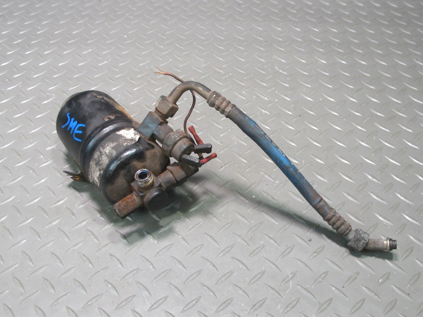 82-85 Mercedes W123 240D 300D A/C Air Condition Dryer w Hose Pipe Line OEM