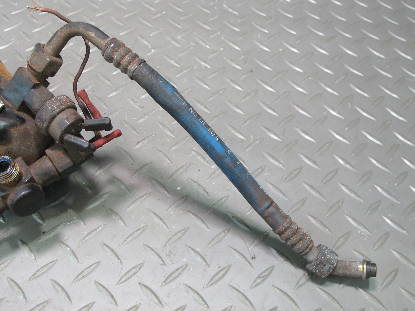 82-85 Mercedes W123 240D 300D A/C Air Condition Dryer w Hose Pipe Line OEM