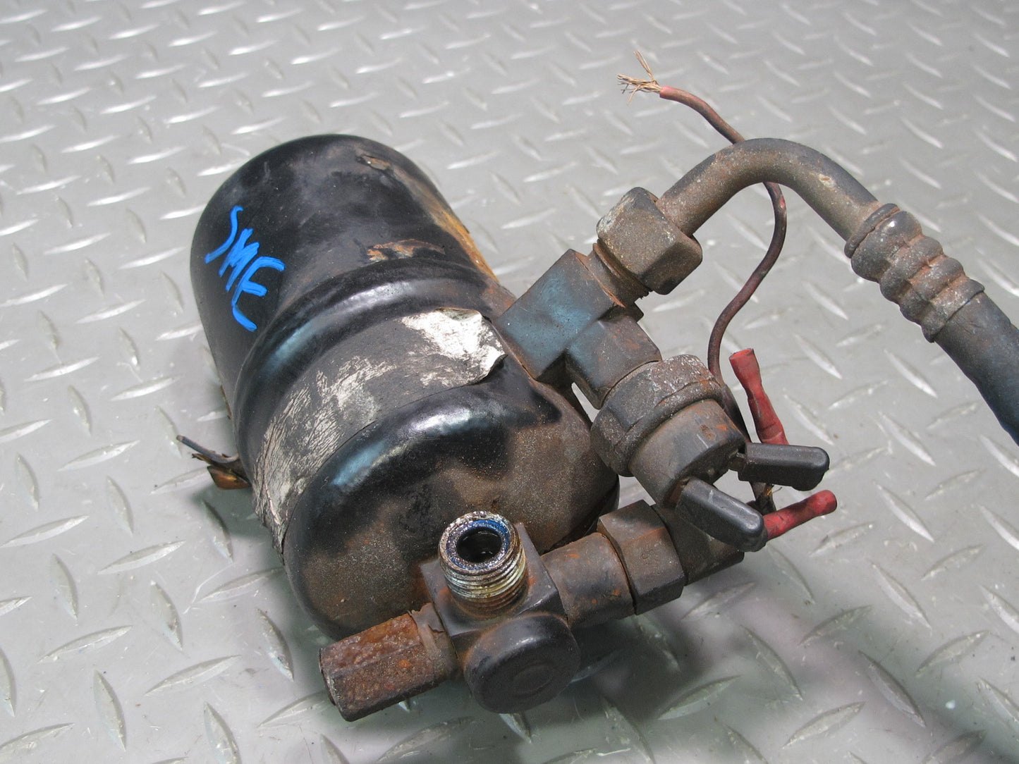 82-85 Mercedes W123 240D 300D A/C Air Condition Dryer w Hose Pipe Line OEM