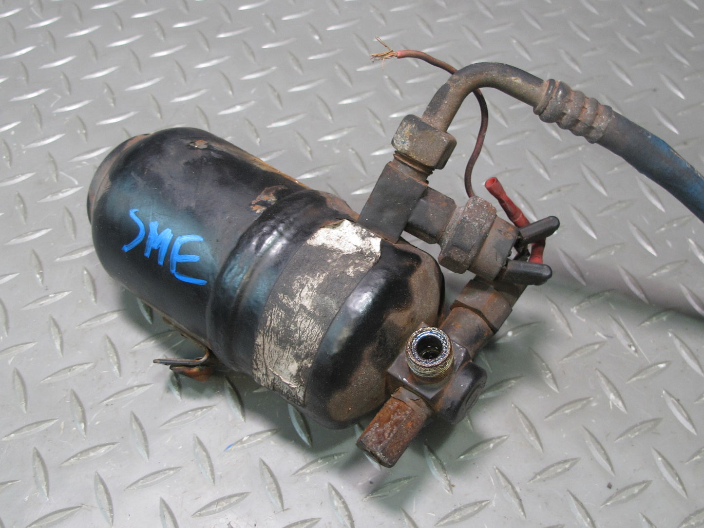 82-85 Mercedes W123 240D 300D A/C Air Condition Dryer w Hose Pipe Line OEM