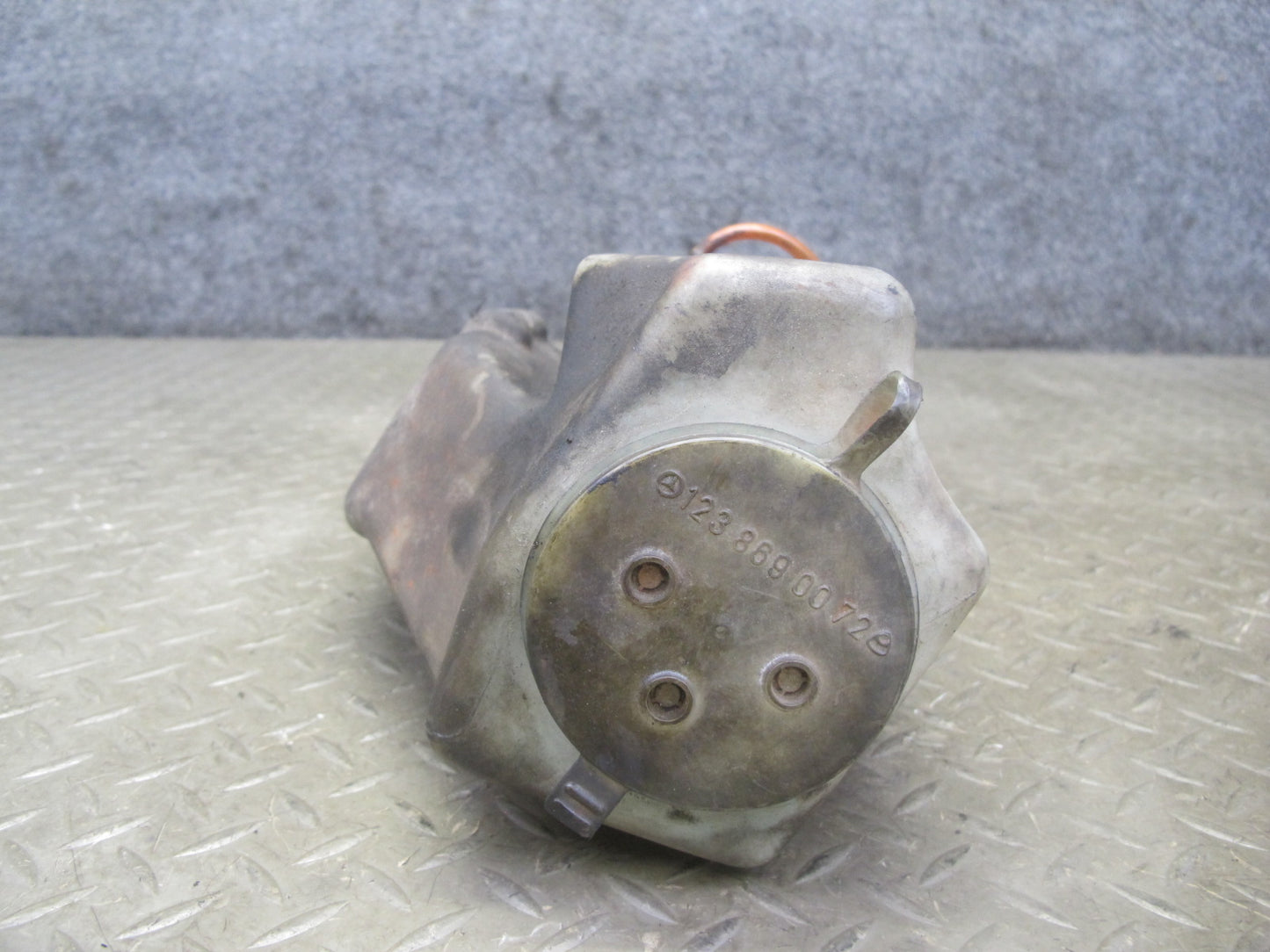 74-85 Mercedes W123 300D 240D Windshield Washer Fluid Reservoir Tank w Pump OEM