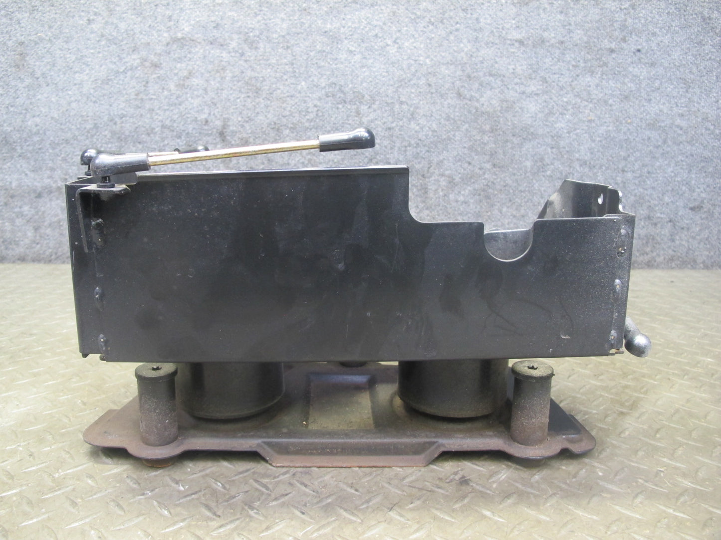 01-06 BMW E46 330ci Convertible Battery Tray Vibration Absorber Support OEM