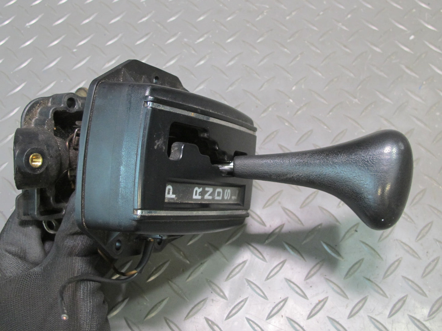 82-85 Mercedes W123 300D 240D A/T Automatic Transmission Gear Shifter Black OEM