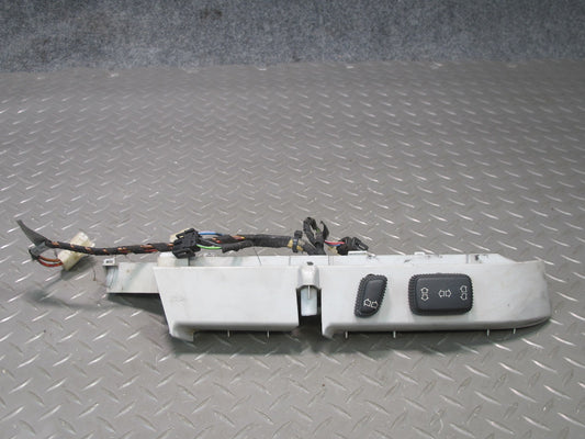 94-99 BMW E36 325iC 328iC Front Left Seat Adjustment Switch w Trim Gray OEM