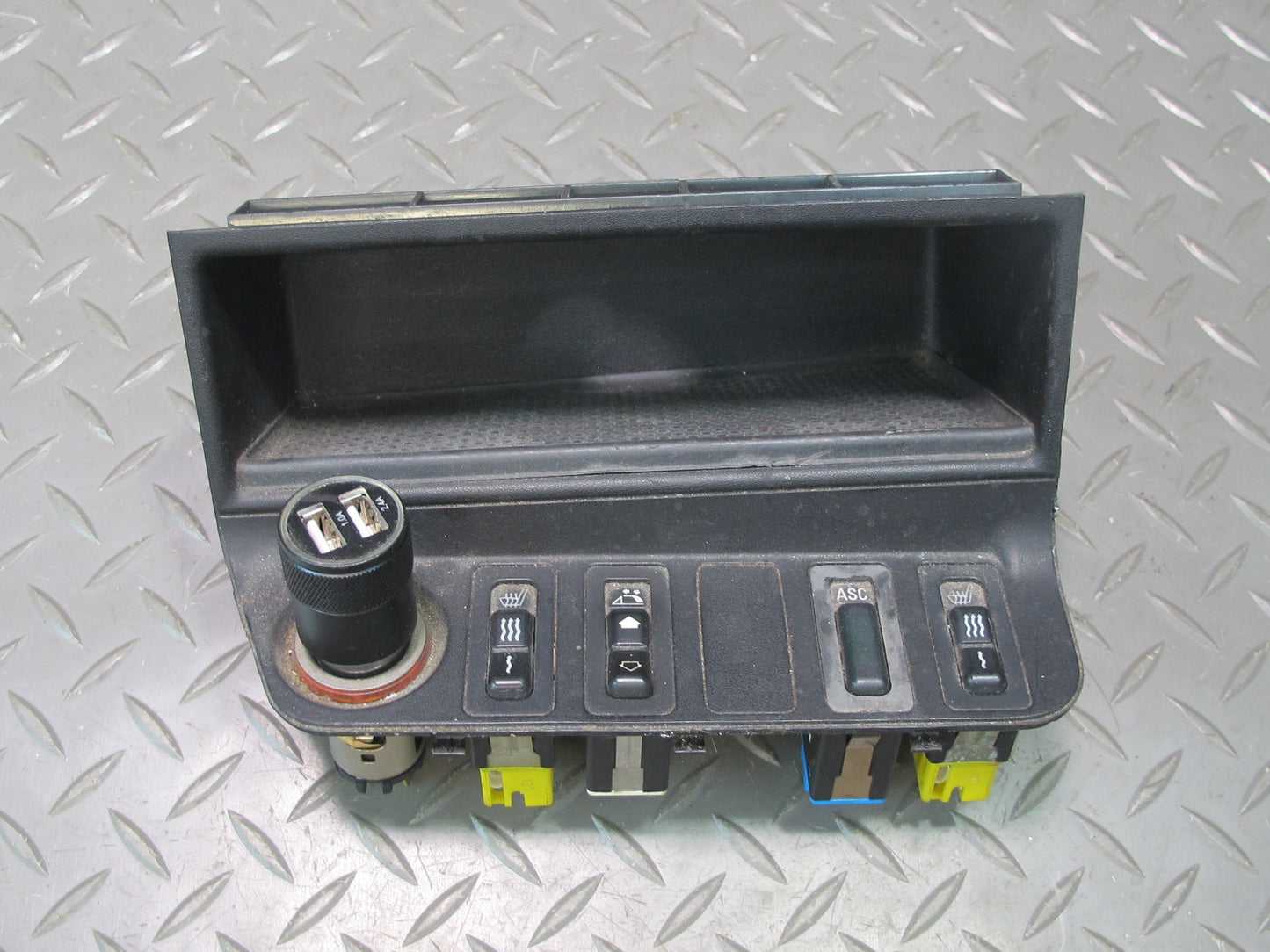 94-99 BMW E36 328ic Convert Console Storage TOP Roof Heated Seat ASC Switch OEM