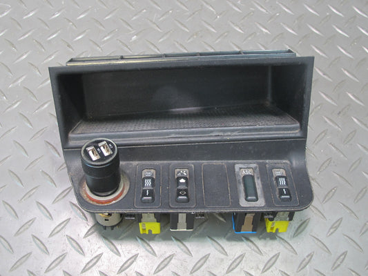 94-99 BMW E36 328ic Convert Console Storage TOP Roof Heated Seat ASC Switch OEM