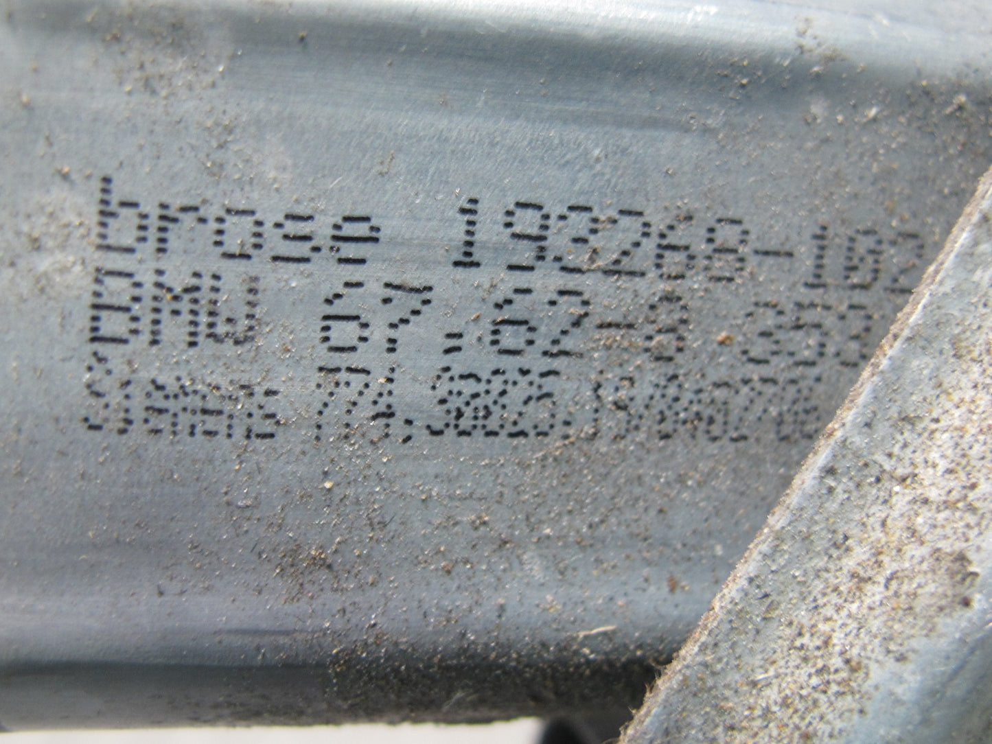 94-99 BMW E36 328iC Convertible Rear Left Quarter Window Regulator w Motor OEM