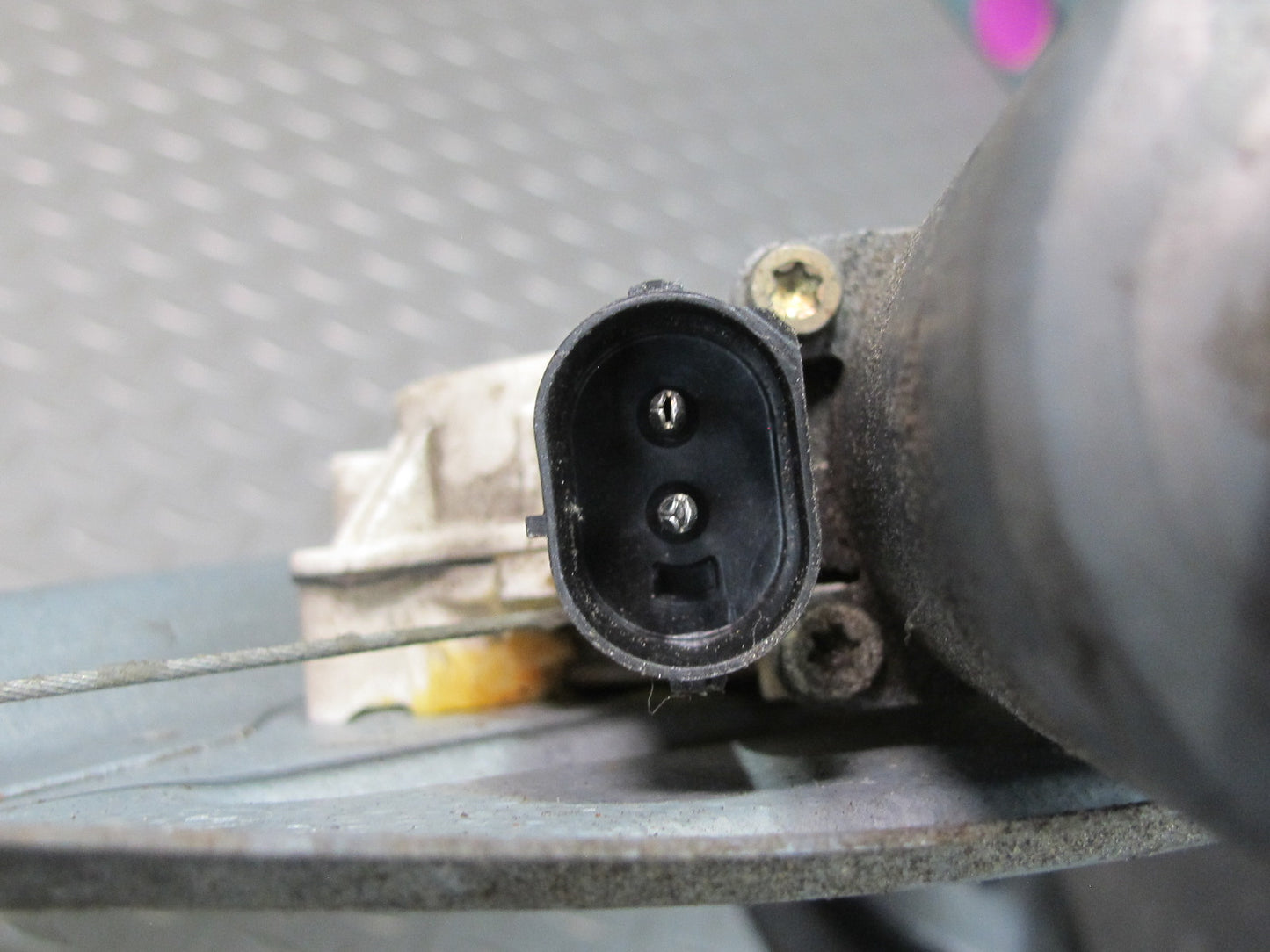 94-99 BMW E36 328iC Convertible Rear Left Quarter Window Regulator w Motor OEM