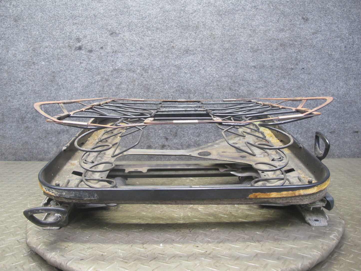 77-85 Mercedes W123 300D 240D Sedan Front Left Driver Seat Frame Track Rail OEM