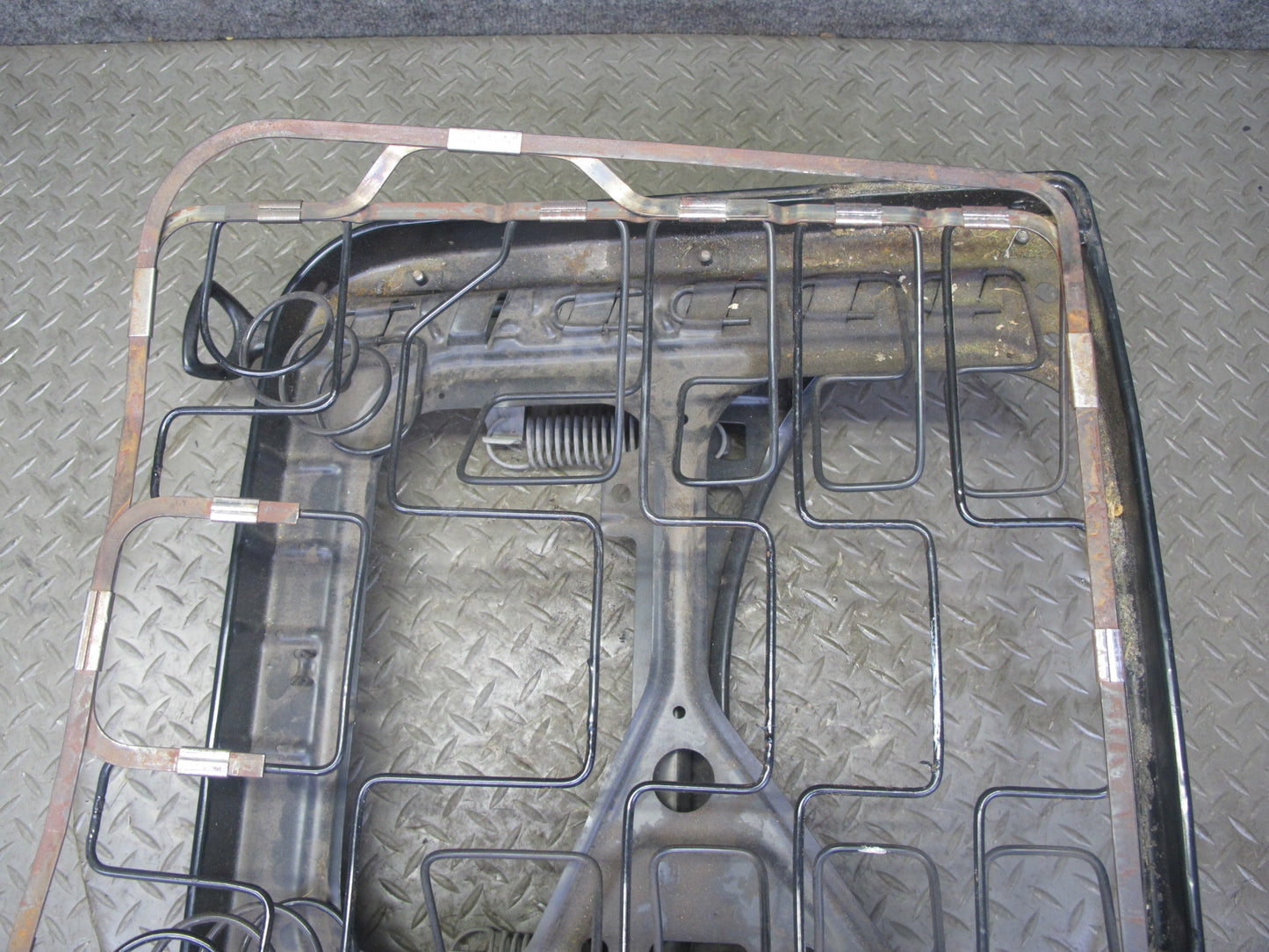 77-85 Mercedes W123 300D 240D Sedan Front Left Driver Seat Frame Track Rail OEM