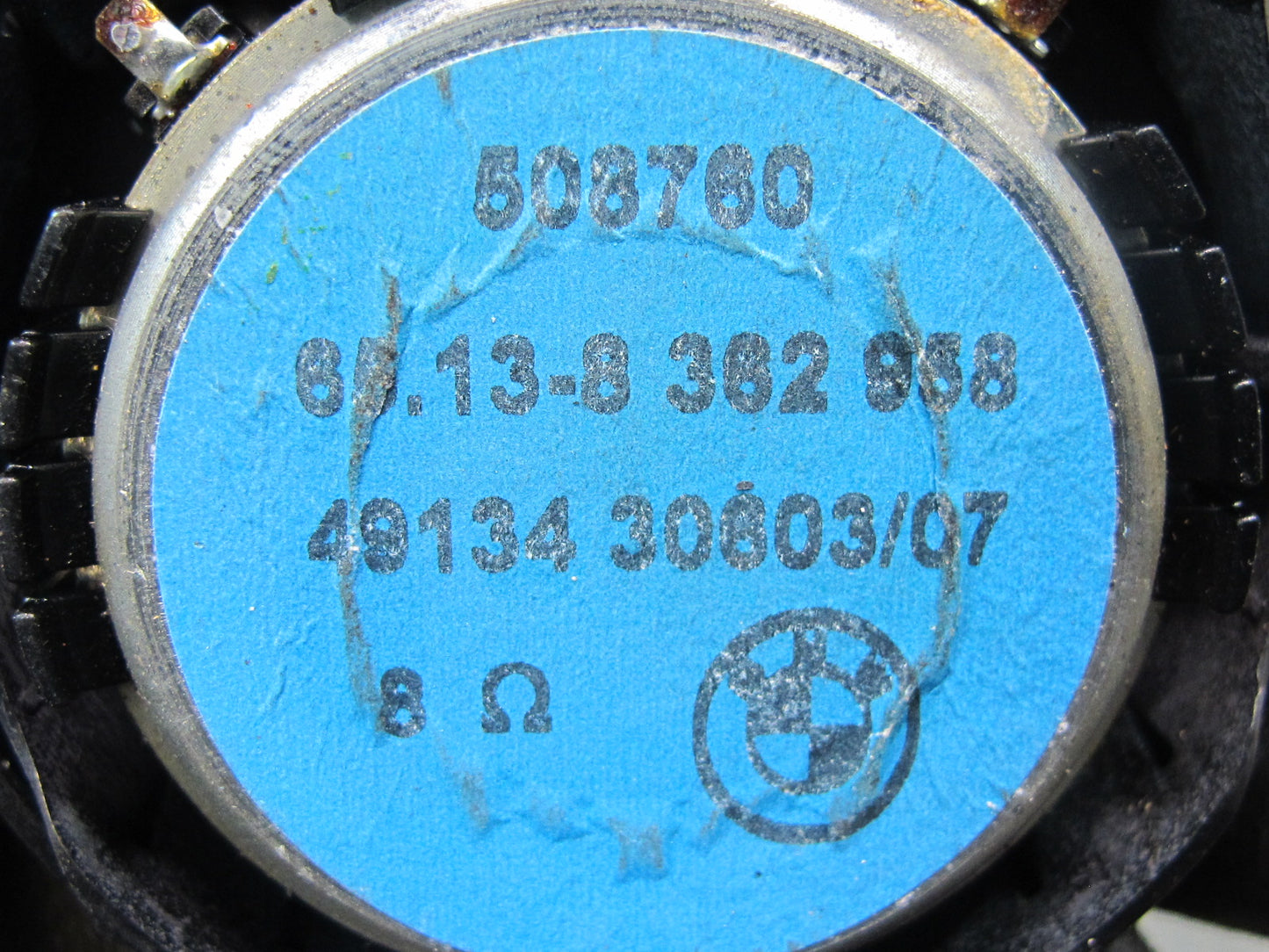 95-99 BMW E36 328iC Set of 2 Front Left & Right Door MID Range Speaker Gray OEM