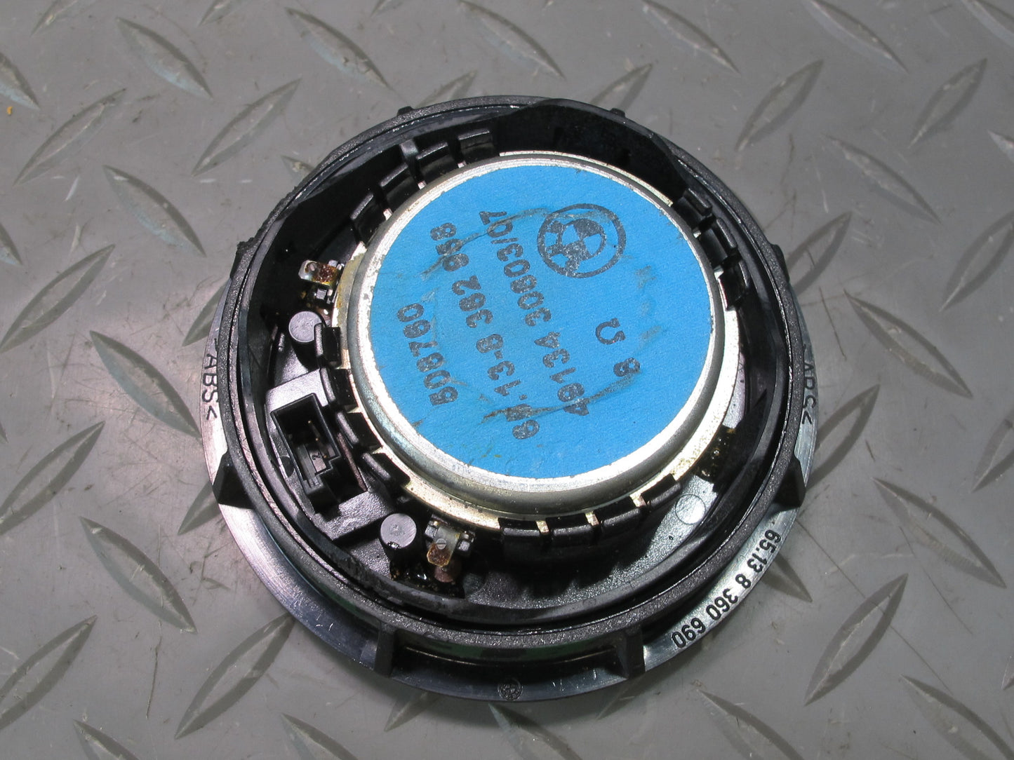 95-99 BMW E36 328iC Set of 2 Front Left & Right Door MID Range Speaker Gray OEM