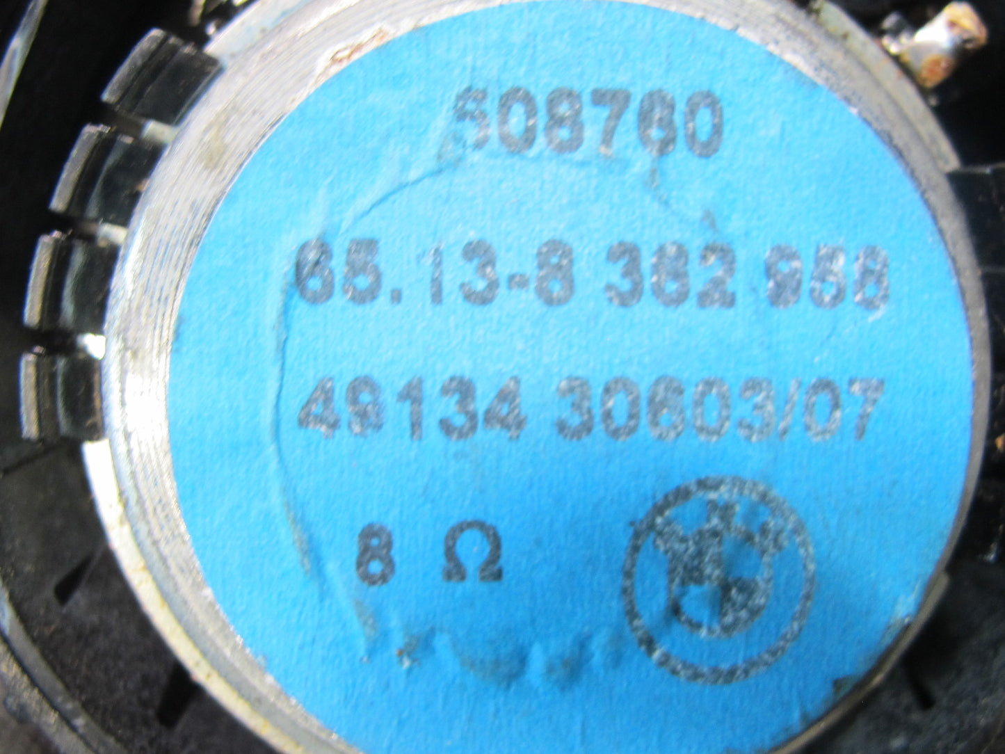 95-99 BMW E36 328iC Set of 2 Front Left & Right Door MID Range Speaker Gray OEM