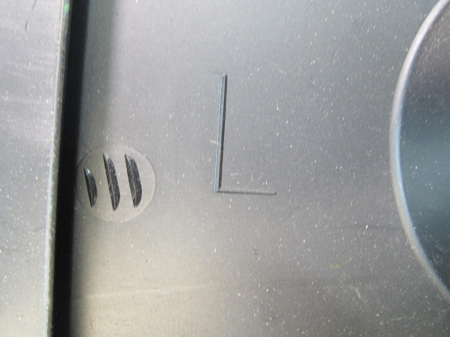 94-99 BMW E36 Convertible Rear Left Tail Light Access Cover Panel 8165317 OEM