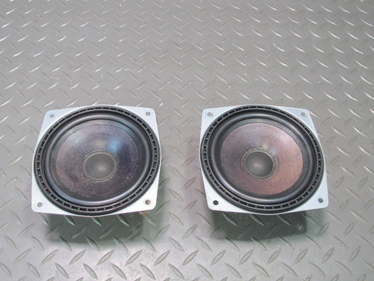 94-99 BMW E36 328iC Set of 2 Front Left & Right Lower Kick Panel Speaker OEM