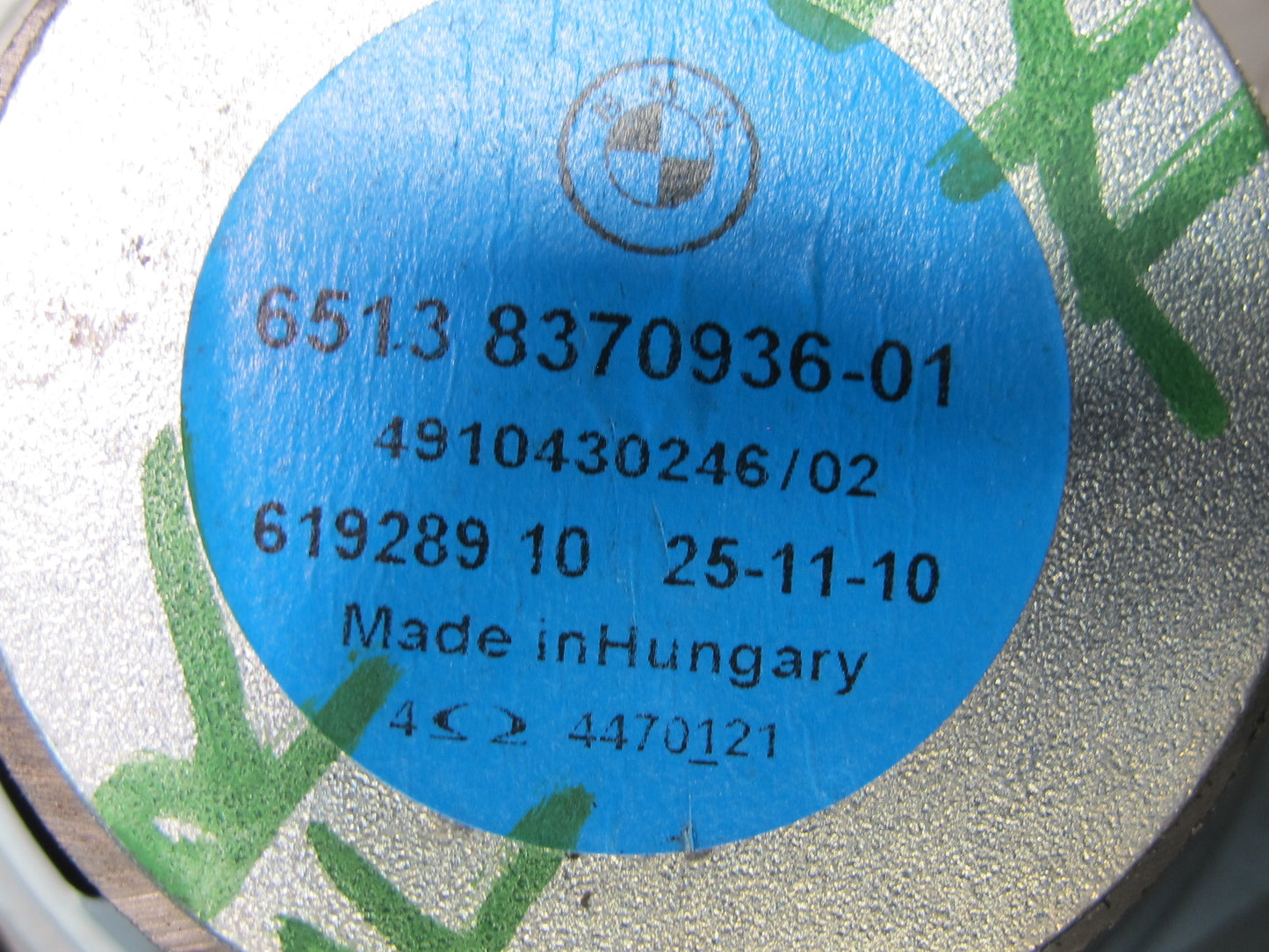 94-99 BMW E36 328iC Set of 2 Front Left & Right Lower Kick Panel Speaker OEM