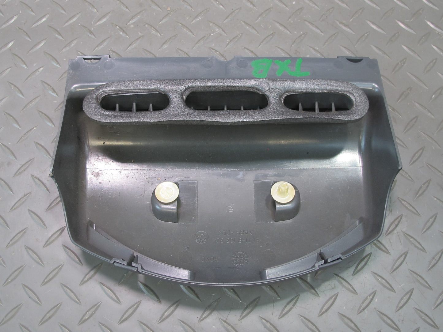 96-99 BMW E36 328iC Convertible Rear Air Vent Trim Panel Grille Set Gray OEM