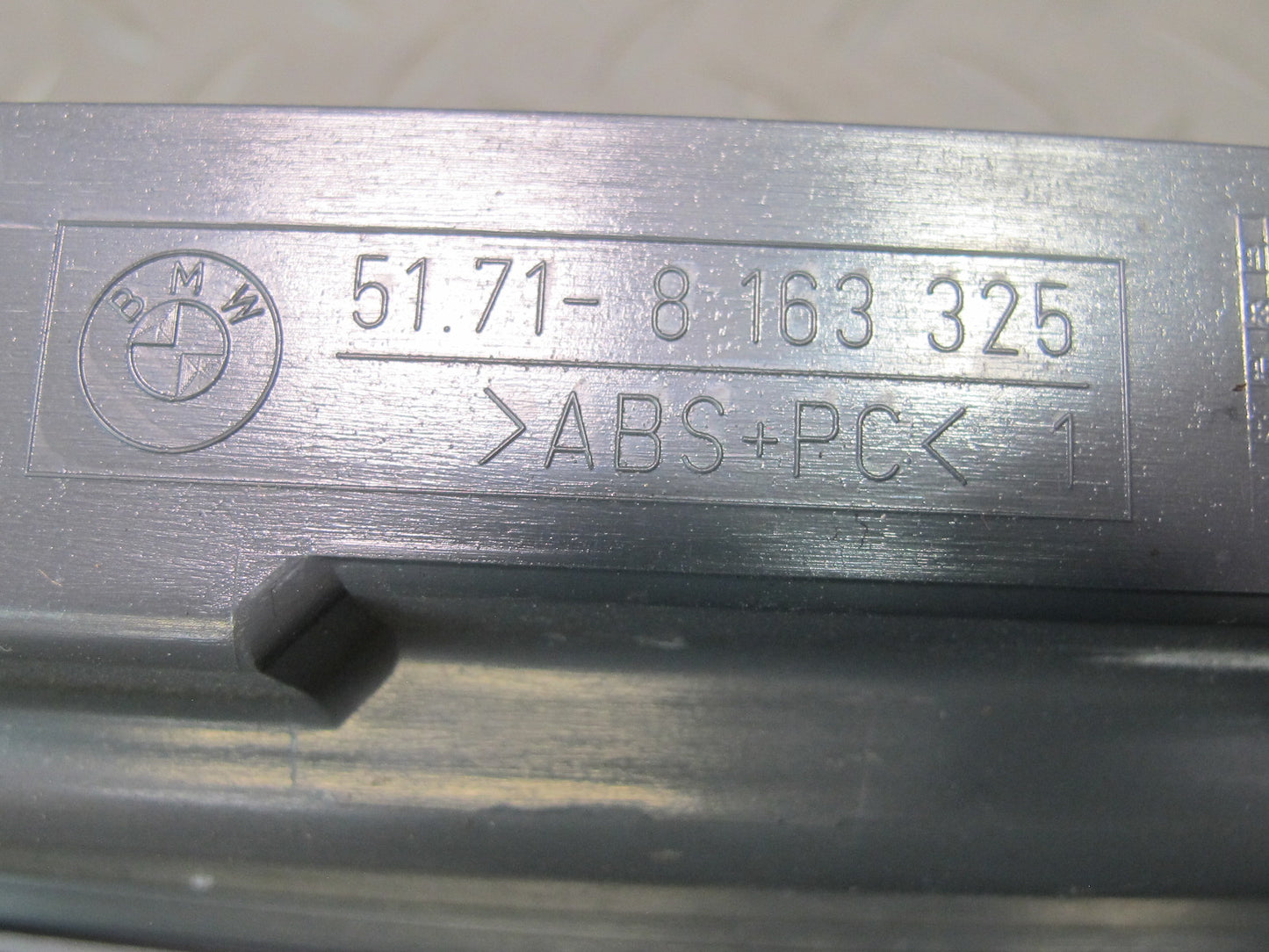 96-99 BMW E36 328iC Convertible Rear Air Vent Trim Panel Grille Set Gray OEM