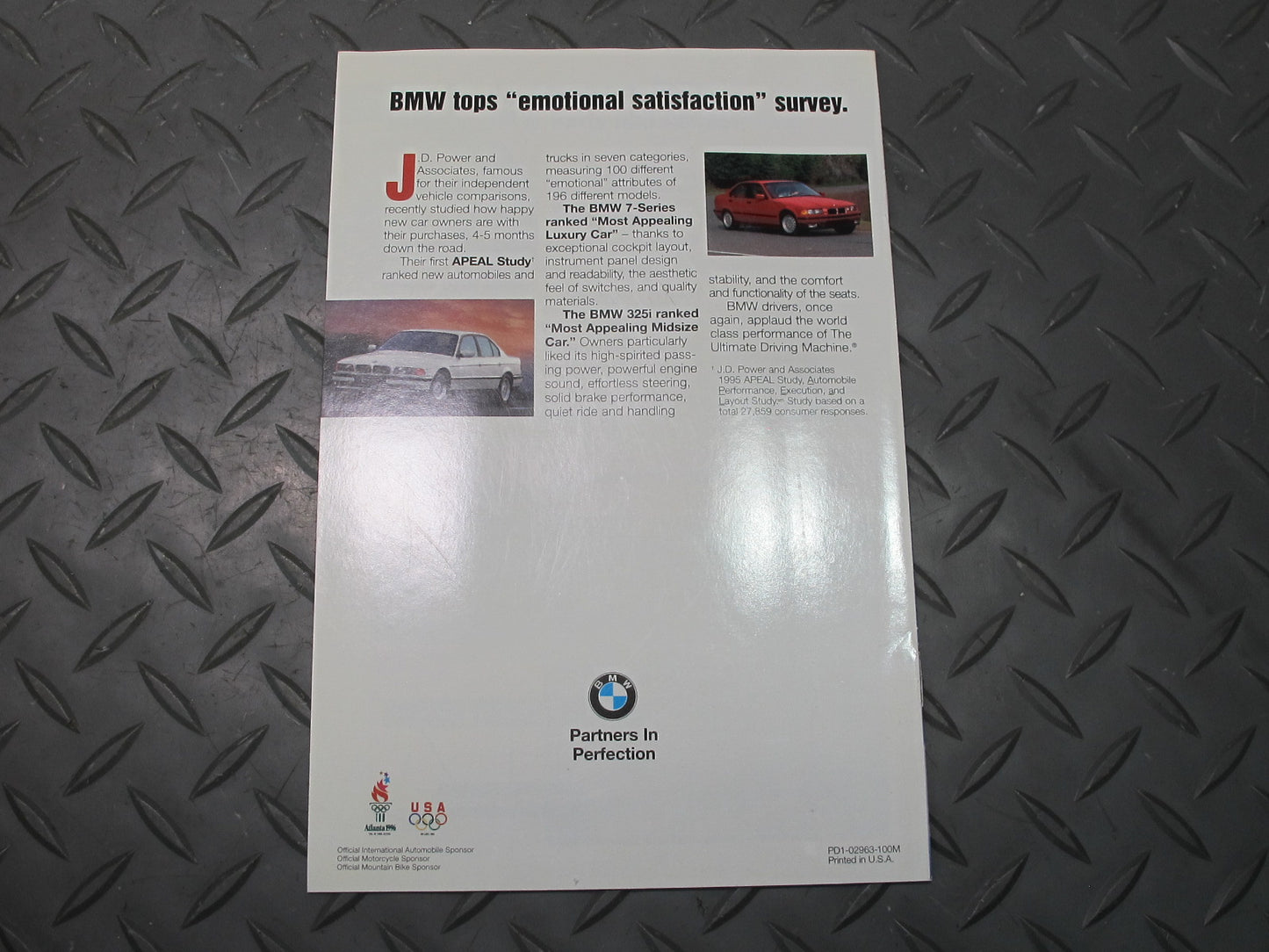 1999 BMW E36 328iC User Owner Operator Guide Manual Book Set Case