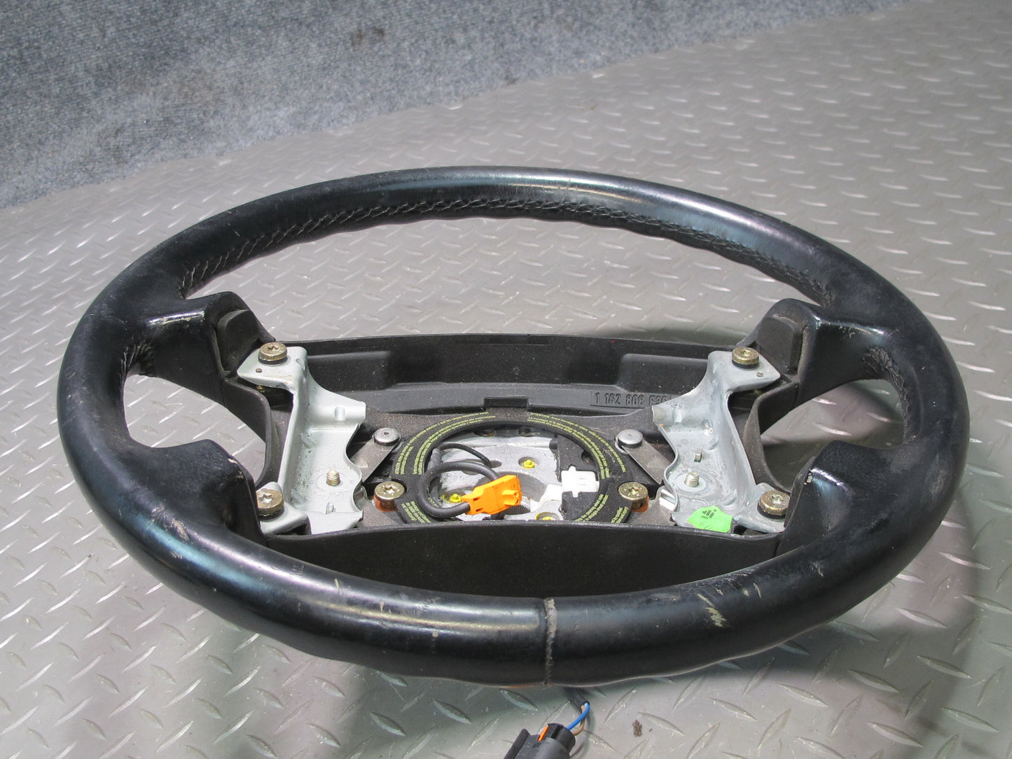 96-97 BMW E36 325iC 328iC Leather Steering Black OEM