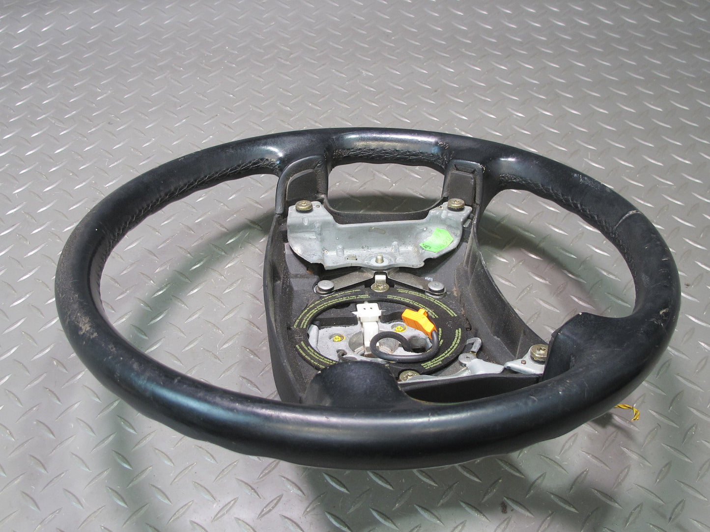 96-97 BMW E36 325iC 328iC Leather Steering Black OEM