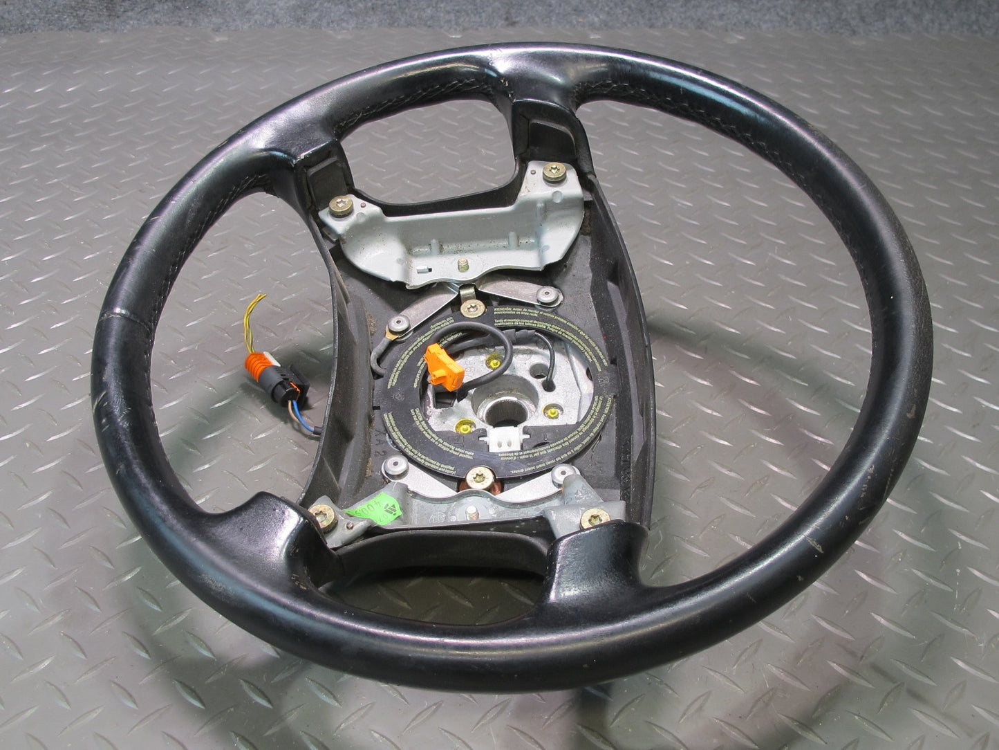 96-97 BMW E36 325iC 328iC Leather Steering Black OEM