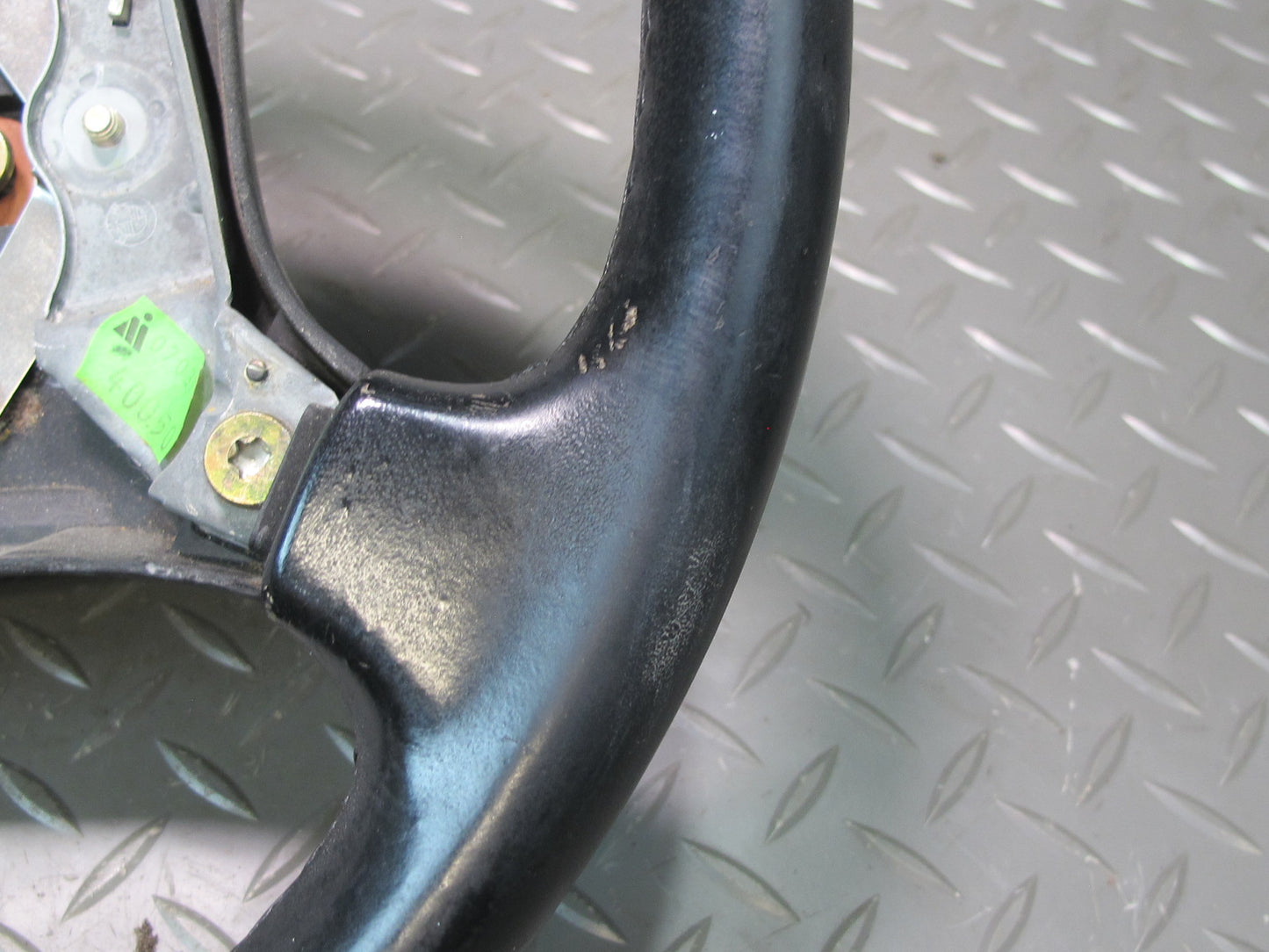 96-97 BMW E36 325iC 328iC Leather Steering Black OEM