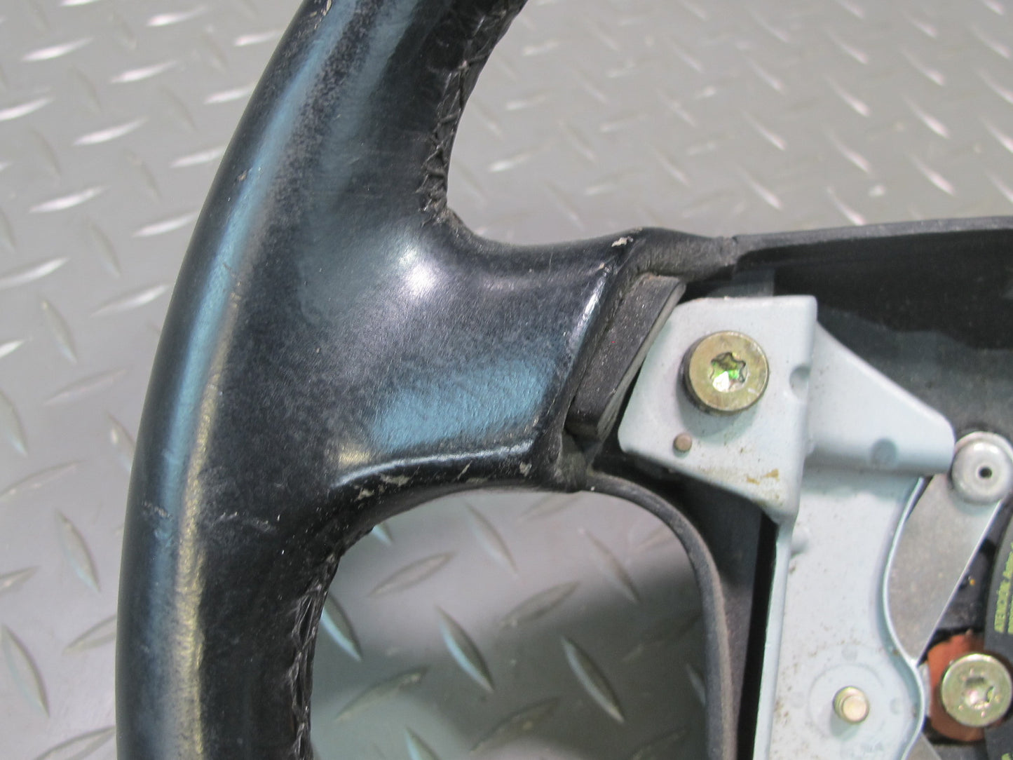 96-97 BMW E36 325iC 328iC Leather Steering Black OEM