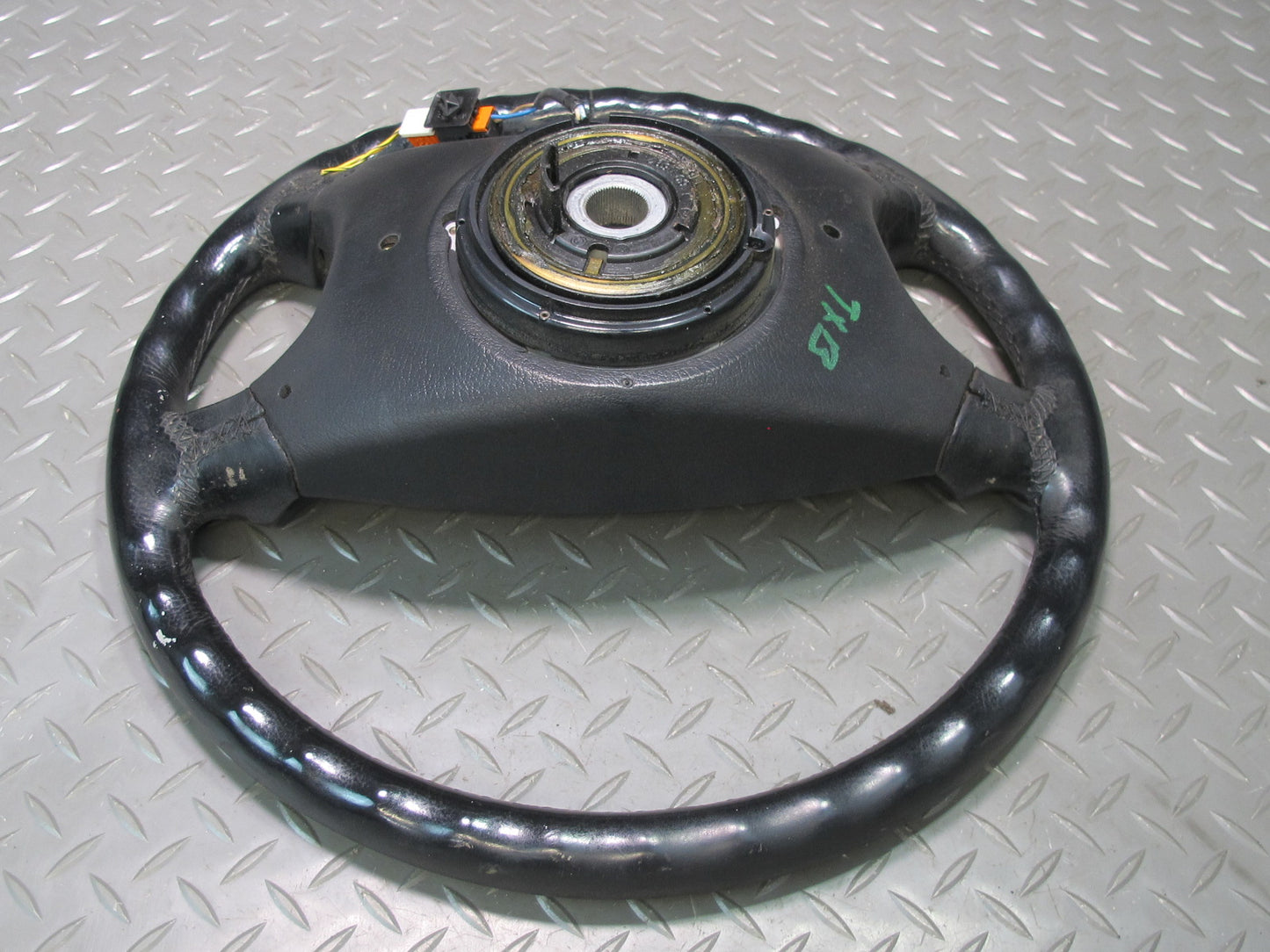 96-97 BMW E36 325iC 328iC Leather Steering Black OEM