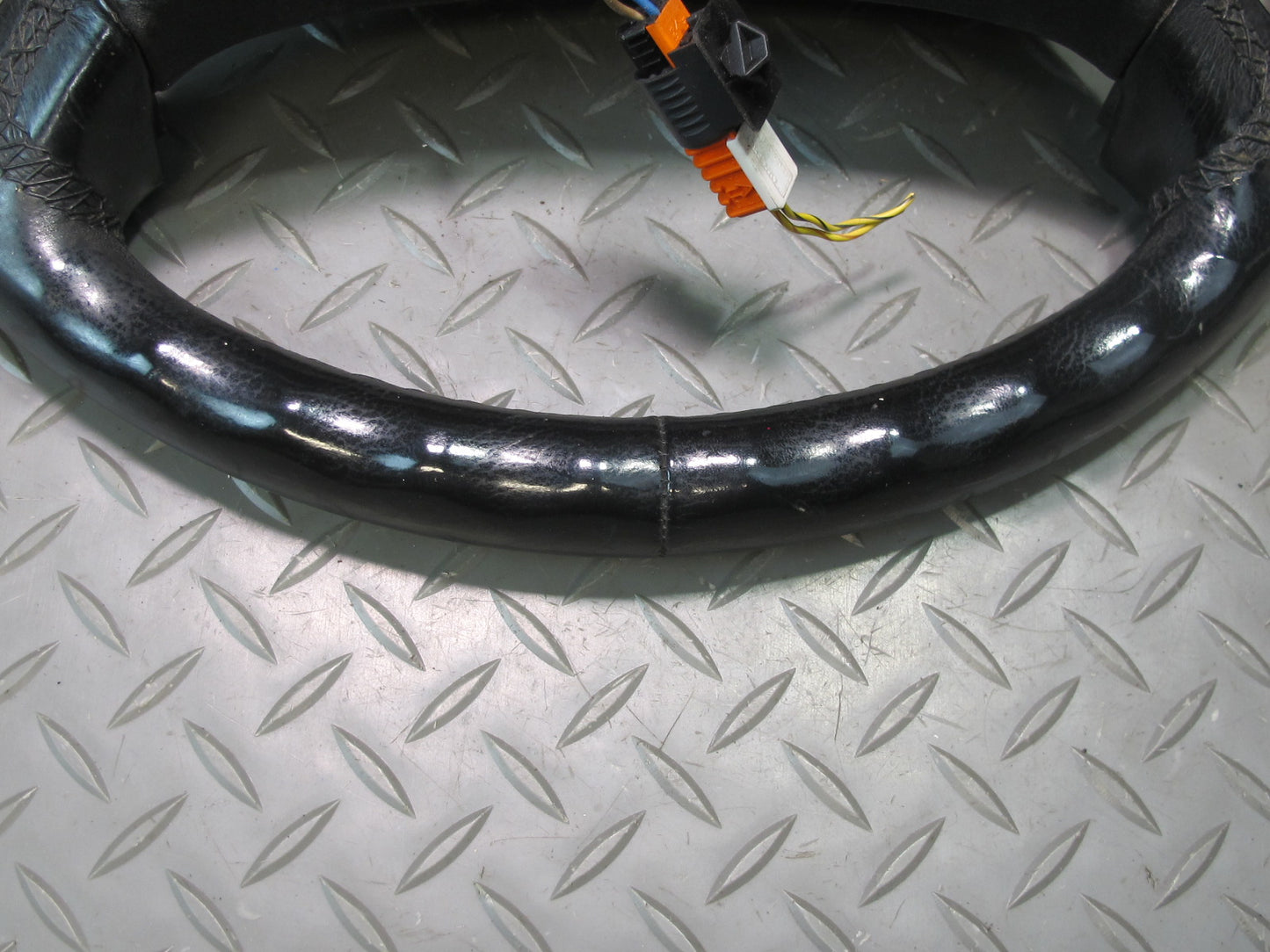 96-97 BMW E36 325iC 328iC Leather Steering Black OEM