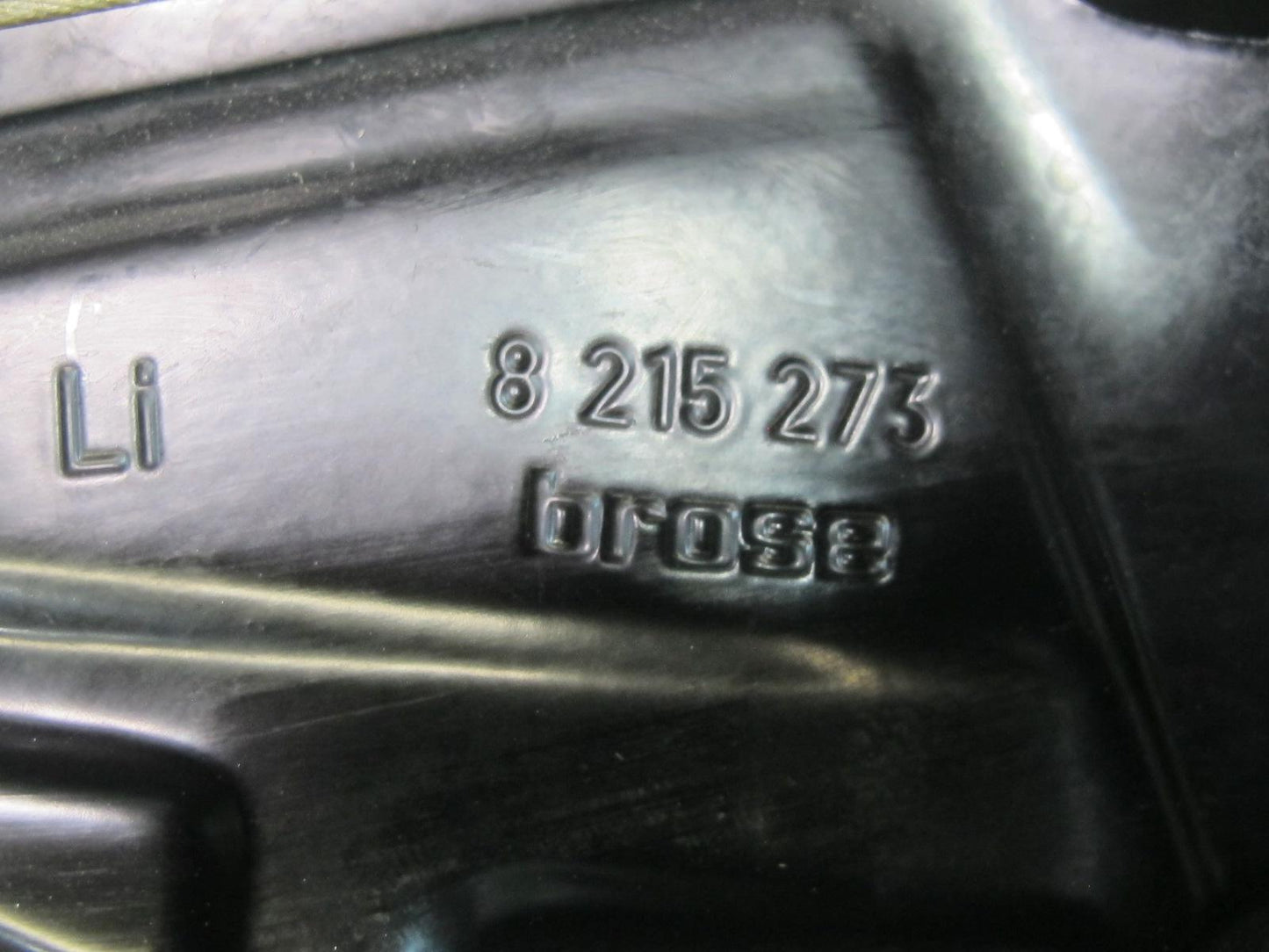 01-06 BMW E46 330ci Convertible Rear Left Quarter Window Regulator w Motor OEM