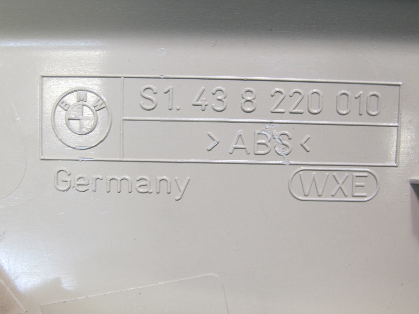 01-06 BMW E46 330ci Coupe Conv Front Right Kick Trim Cover Panel Set Beige OEM