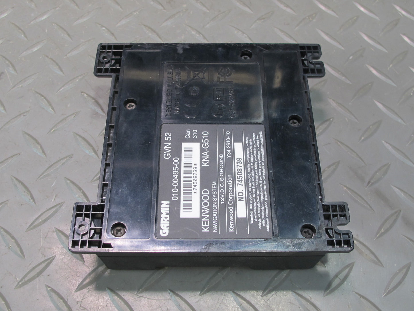 Kenwood Garmin KNA-G510 Hideaway GPS Navigation System Unit