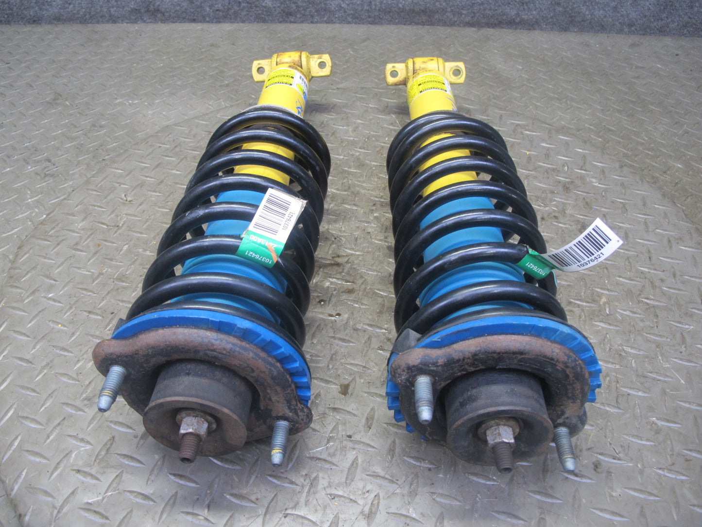 06-09 Pontiac Solstice 2.4L Set of 2 Front Strut Shock Absorber Bilstein 20K OEM