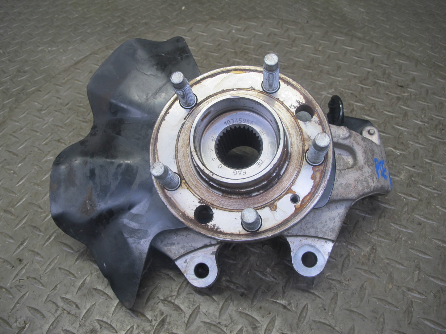 06-10 Pontiac Solstice Saturn SKY Rear Right Spindle Knuckle Wheel Hub 20K OEM