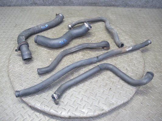 81-85 Mercedes R107 380SL M116 Engine Radiator Coolant Hose Pipe Line Set OEM