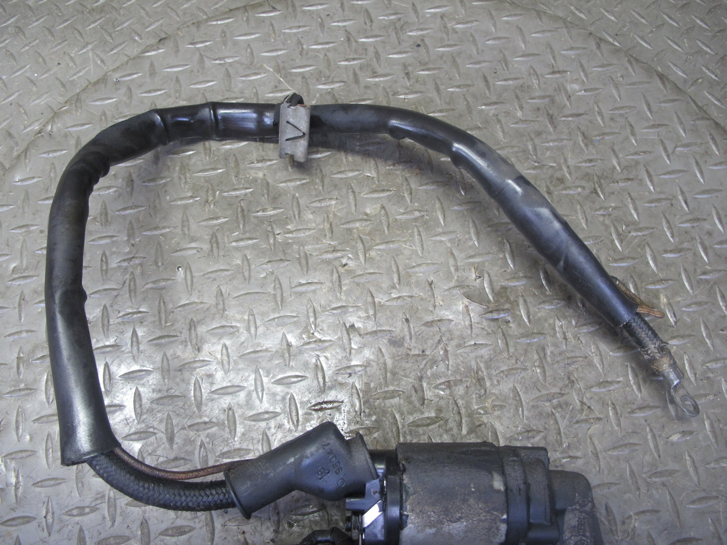 73-85 Mercedes R107 450SL 380SL Engine Starter Motor w Ground Wire OEM